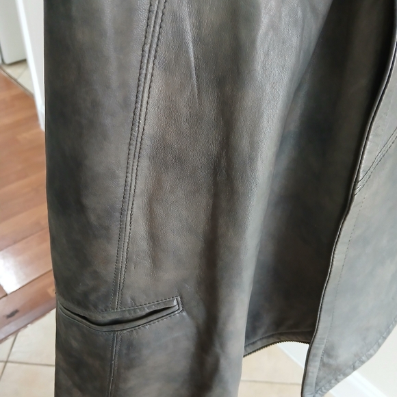 YIGAL AZROUEL LAMB LEATHER JACKET - Picture 8 of 15